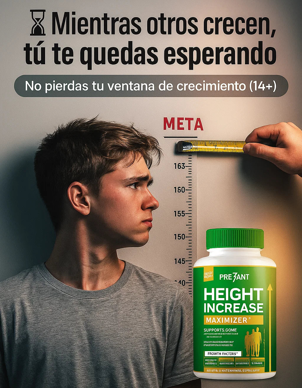 Height Increase - Capsulas del Crecimiento Natural 🦒📈📏