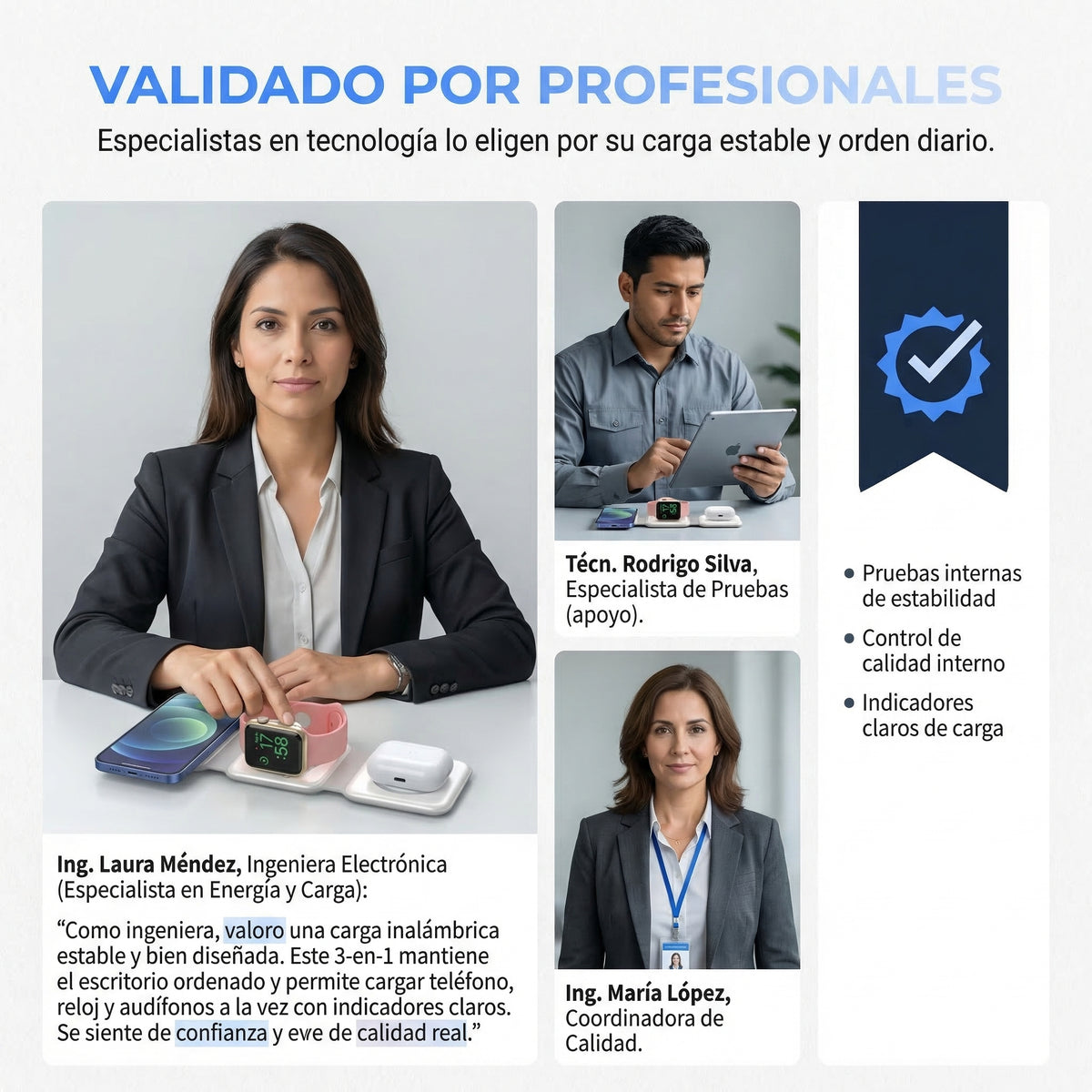 Cargador Magnético 3 en 1 de lujo 🔋🧲📱
