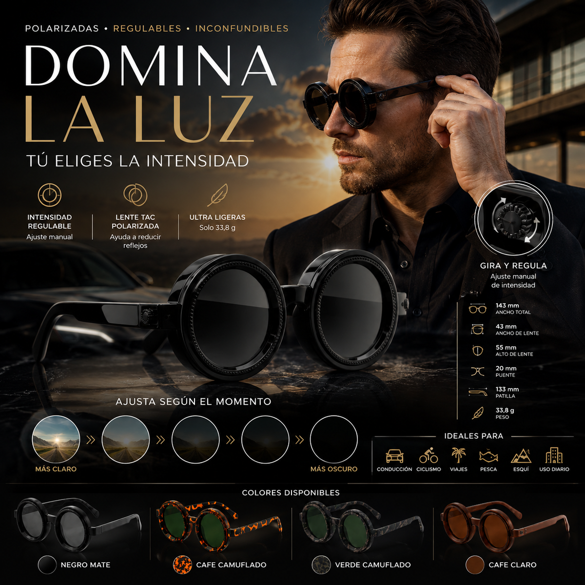 GAFAS GRADUABLES POLARIZADAS