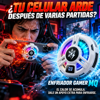 Enfriador Magnetico / Juega Sin Que Se Te Dañe La Bateria 🧊🎮🔋