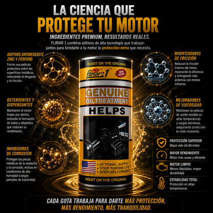 Tratamiento De Aceite Para Optimizar y Reductor De Desgaste