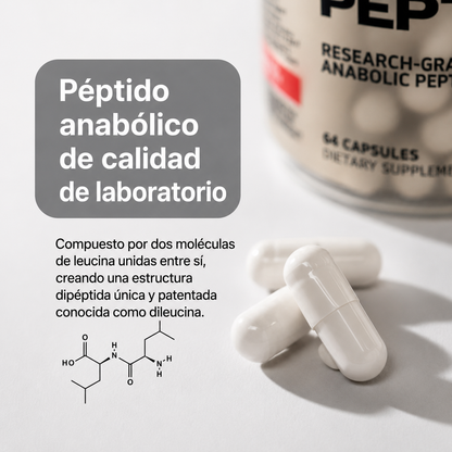 Muscle Peptide - Ayuda, Aumenta y Crece Tu Masa Muscular De Forma Natural