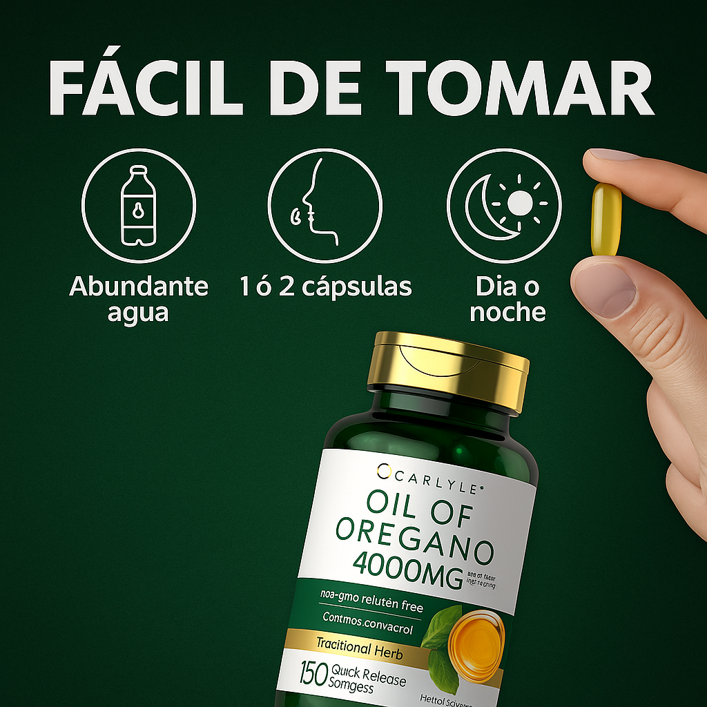 Orégano Carlyle - Chao Gases e Hinchazón por Bacterias 🦠🧑🏻‍⚕️