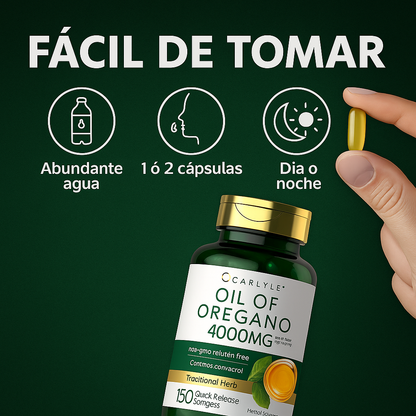 Orégano Carlyle - Chao Gases e Hinchazón por Bacterias 🦠🧑🏻‍⚕️