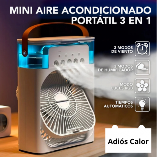 AIRE ACONDICIONADO PORTATIL 3 EN 1