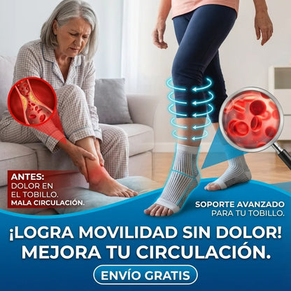 Medias De Compresión / Neuropatía - Obtén Alivio Instantáneo De Pies Hinchados Y Adoloridos