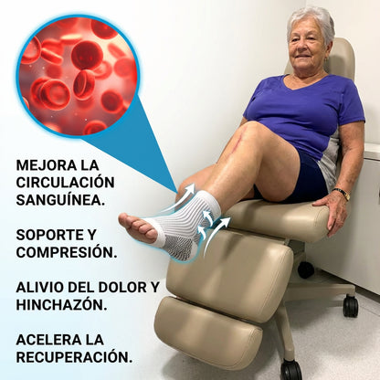 Medias De Compresión / Neuropatía - Obtén Alivio Instantáneo De Pies Hinchados Y Adoloridos