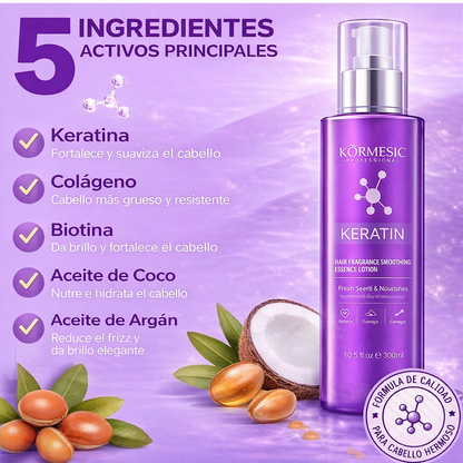 ¡Keratina alisadora y Botox reparador en un solo producto!