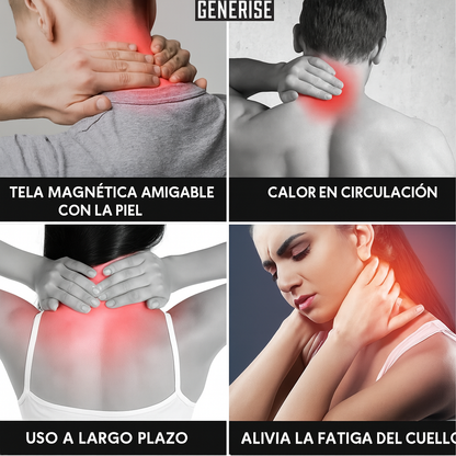Soporte Cervical con Terapia de Turmalina 🌿✨