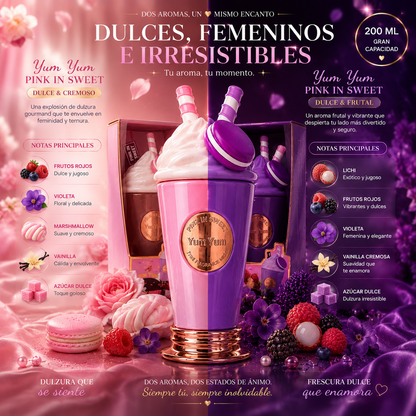 Perfume Yumi Yumi - 200ML Aromas de Princesas 🩷💜