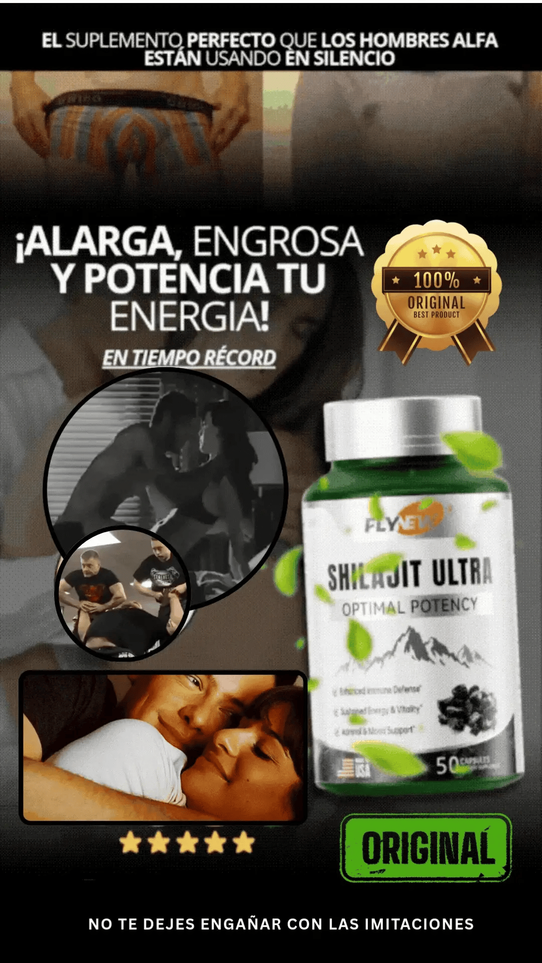 Shilajit Ultra -  Energia y Placer Masculino