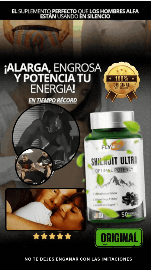 Shilajit Ultra -  Energia y Placer Masculino