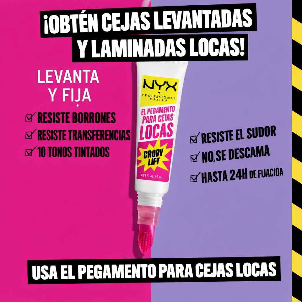 Gel laminador de cejas Crazy Lift - Laminado de Larga Duración  🩷