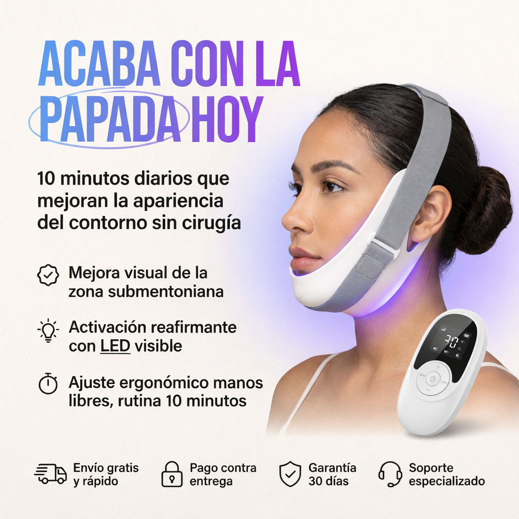 REDUCTOR DE PAPADA CON LUZ LED - TECNOLOGIA AVANZADA