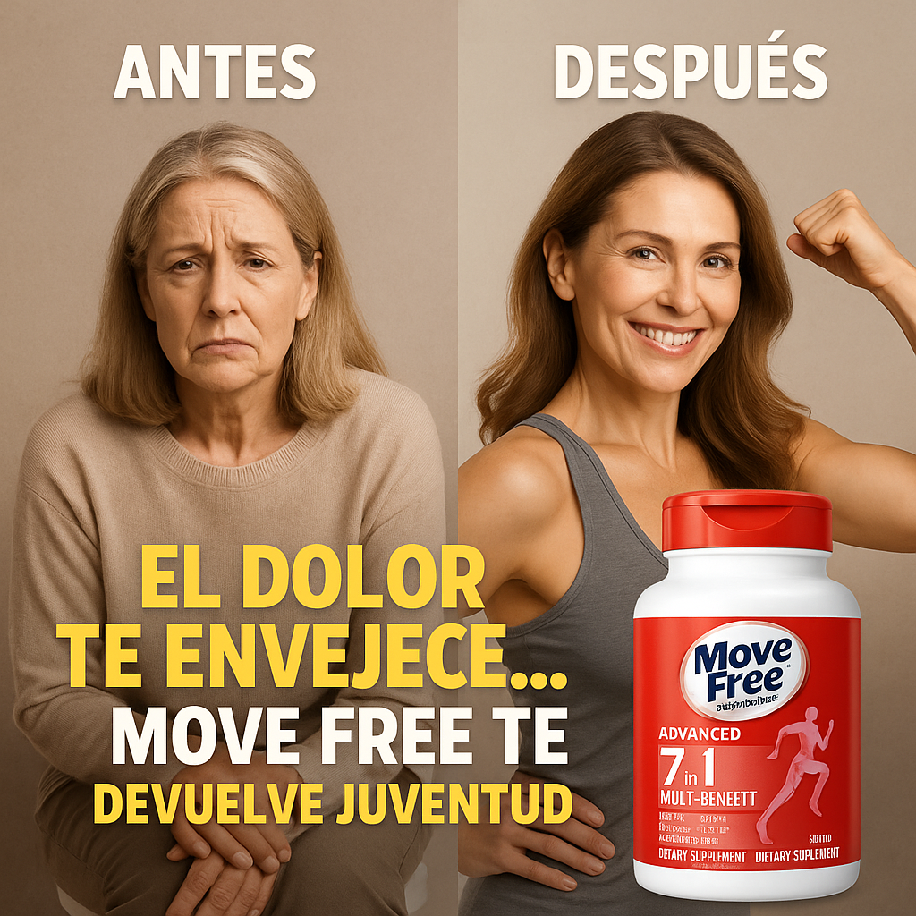 MOVE FREE - REDUCE LA VEJEZ Y ELIMINA EL DOLOR ARTICULAR  ♥️👩🏻‍🔬✨
