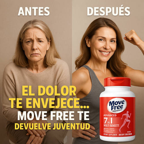 MOVE FREE - REDUCE LA VEJEZ Y ELIMINA EL DOLOR ARTICULAR  ♥️👩🏻‍🔬✨