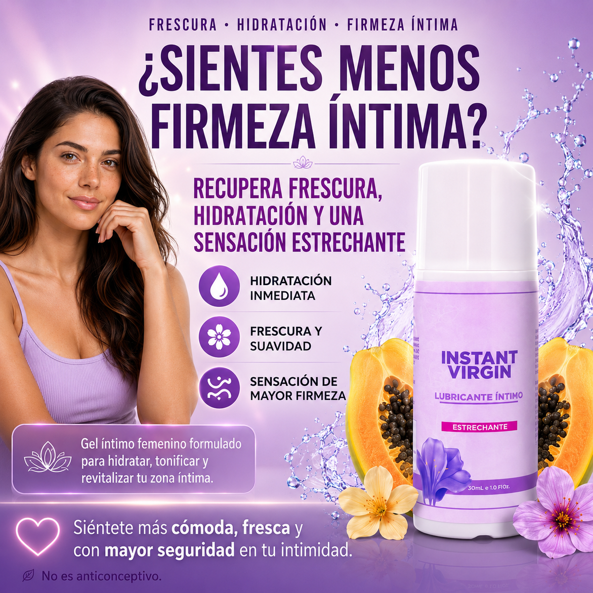 INSTANT VIRGIN PREMIUM - GEL ESTRECHANTE VAGINAL 🌸🌊