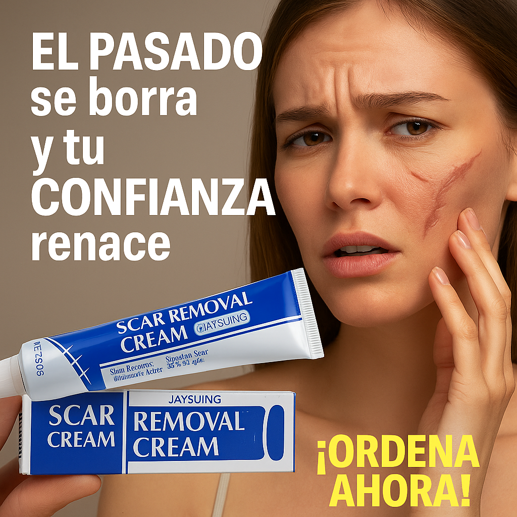 SCARE REMOVEL CREMA - CICATRICES 👩🏻‍🔬✨