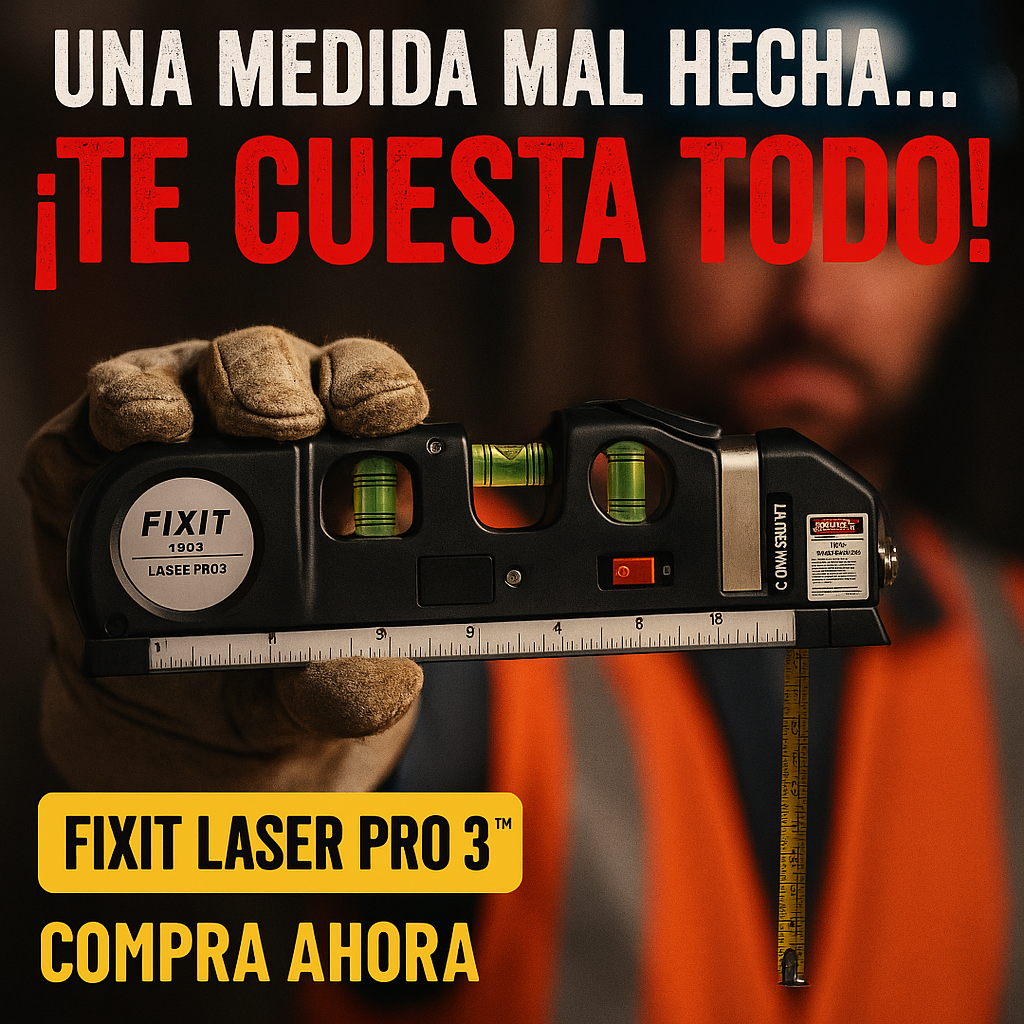 Metro Laser 3 En 1 - Fixit 1📏✨