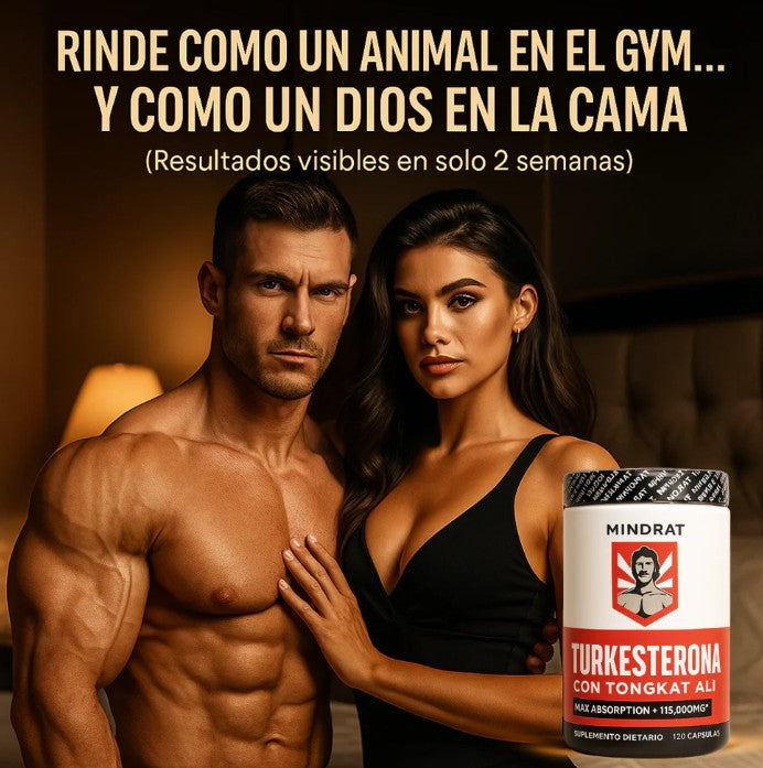 TURKESTERONE - Potencia En El GYM y En La Cama / Todo En 1 Solo Suplemento 🍆