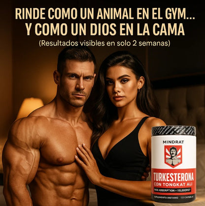TURKESTERONE - Potencia En El GYM y En La Cama / Todo En 1 Solo Suplemento 🍆