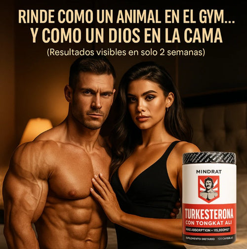 TURKESTERONE - Potencia En El GYM y En La Cama / Todo En 1 Solo Suplemento 🍆