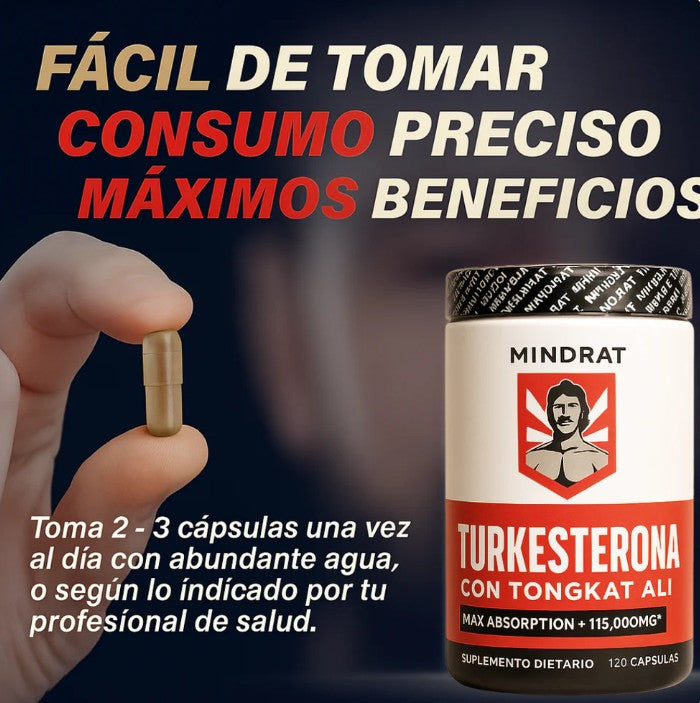 TURKESTERONE - Potencia En El GYM y En La Cama / Todo En 1 Solo Suplemento 🍆