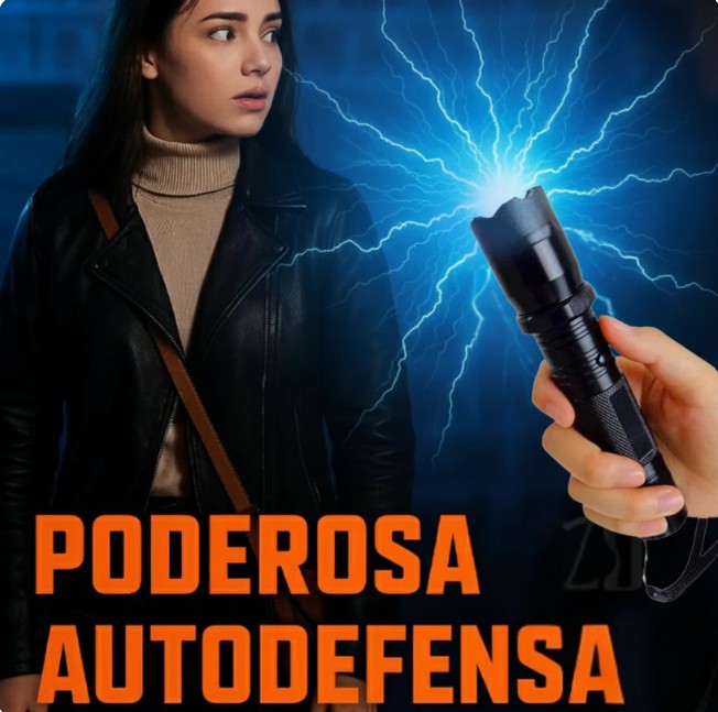 LINTERNA TASER 2 EN 1 / PROTEGETE DE LOS RATEROS 🐀🔦⚡