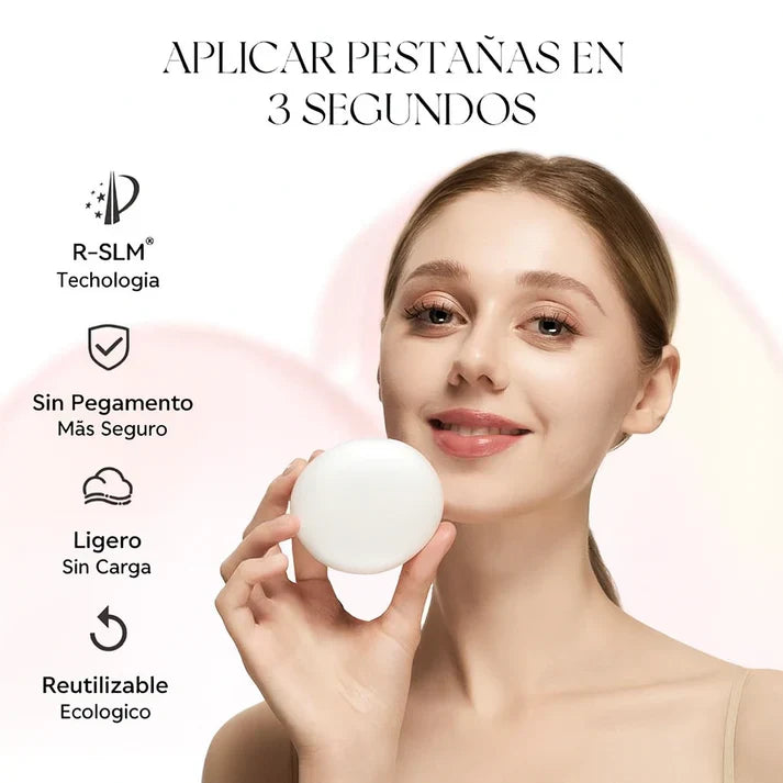 PESTAÑINA MAGNETICA -CUALQUIER PESTAÑAS SON ADAPTABLES A ESTE👀🪞✨
