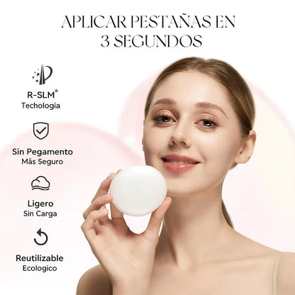 PESTAÑINA MAGNETICA -CUALQUIER PESTAÑAS SON ADAPTABLES A ESTE👀🪞✨