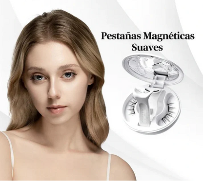 PESTAÑINA MAGNETICA -CUALQUIER PESTAÑAS SON ADAPTABLES A ESTE👀🪞✨
