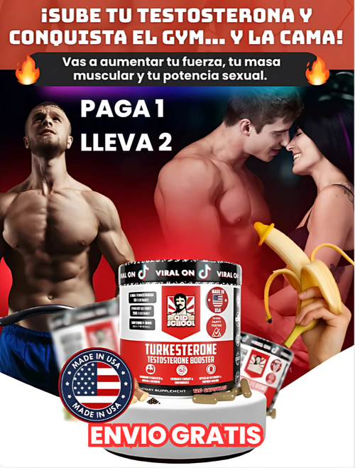 TURKESTERONE - PAGA 1 LLEVA 2 / Anabólico Natural Sex 🍆💪🏻🥛