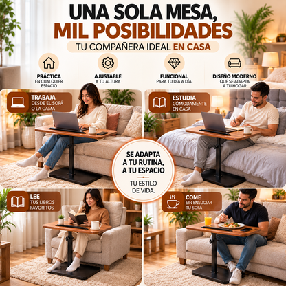 MESA PLEGABLE PARA TRABAJO EN CASA - FACIL Y COMODO