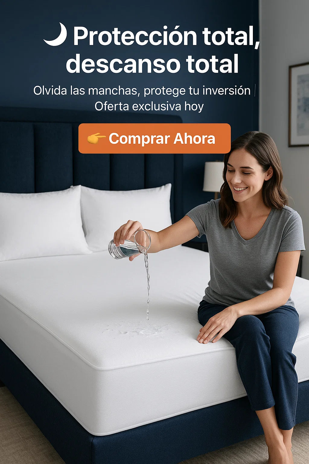 PROTECTOR IMPERMEABLE DE COLCHON