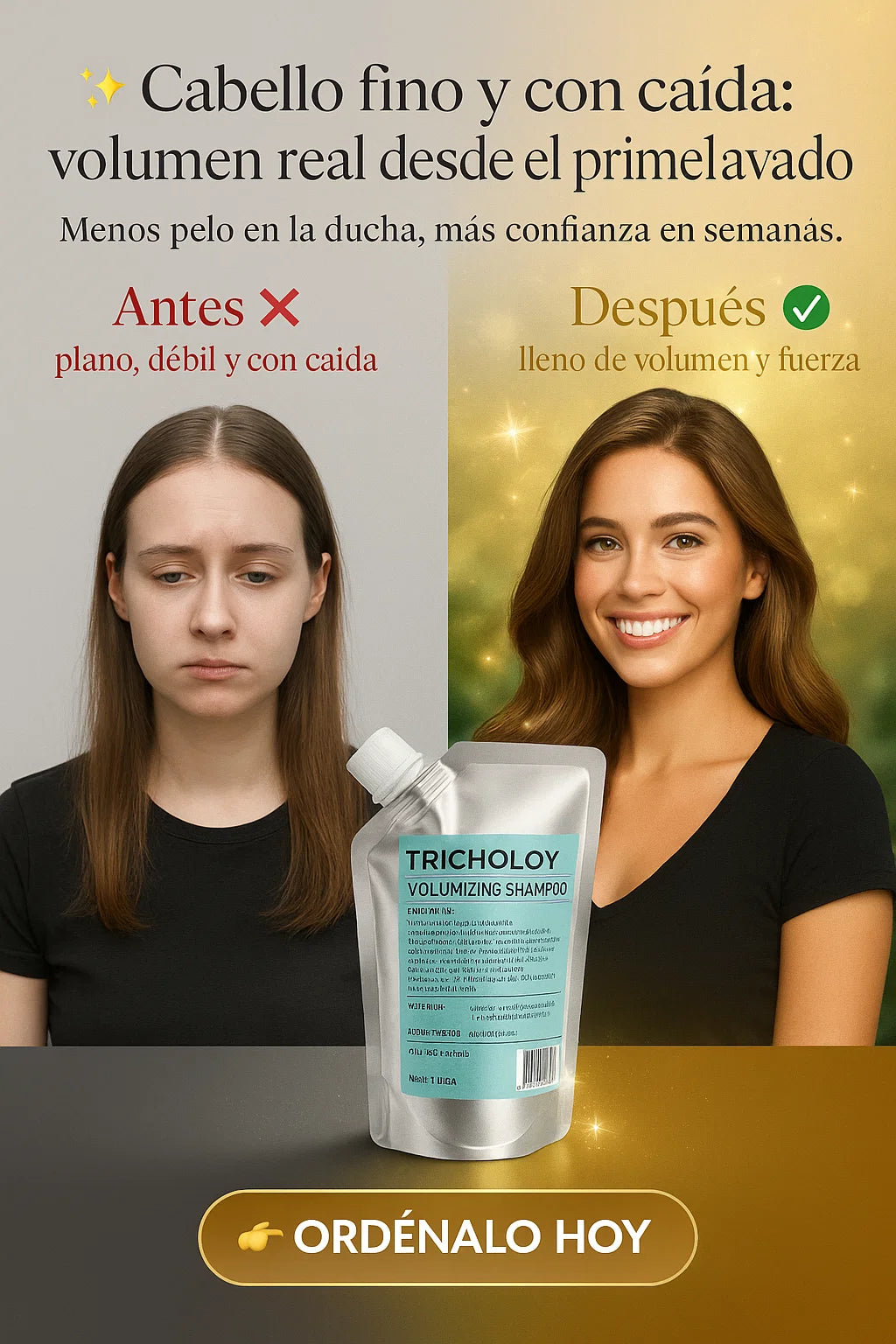 Shampoo Tricholoy / Trichology - Olvídate De La Caída De Pelo Repentina 🫧👩🏻‍🦱✨