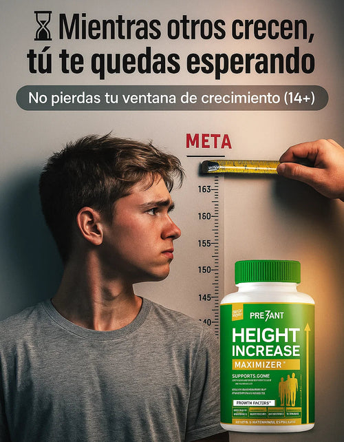Height Increase  - Capsulas del Crecimiento Natural 🦒📈📏