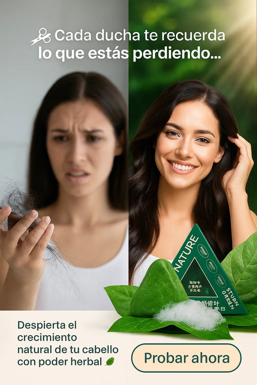 JABON HERBAL 13 HIERBAS - FORTALECE EL CUERO CAPILAR