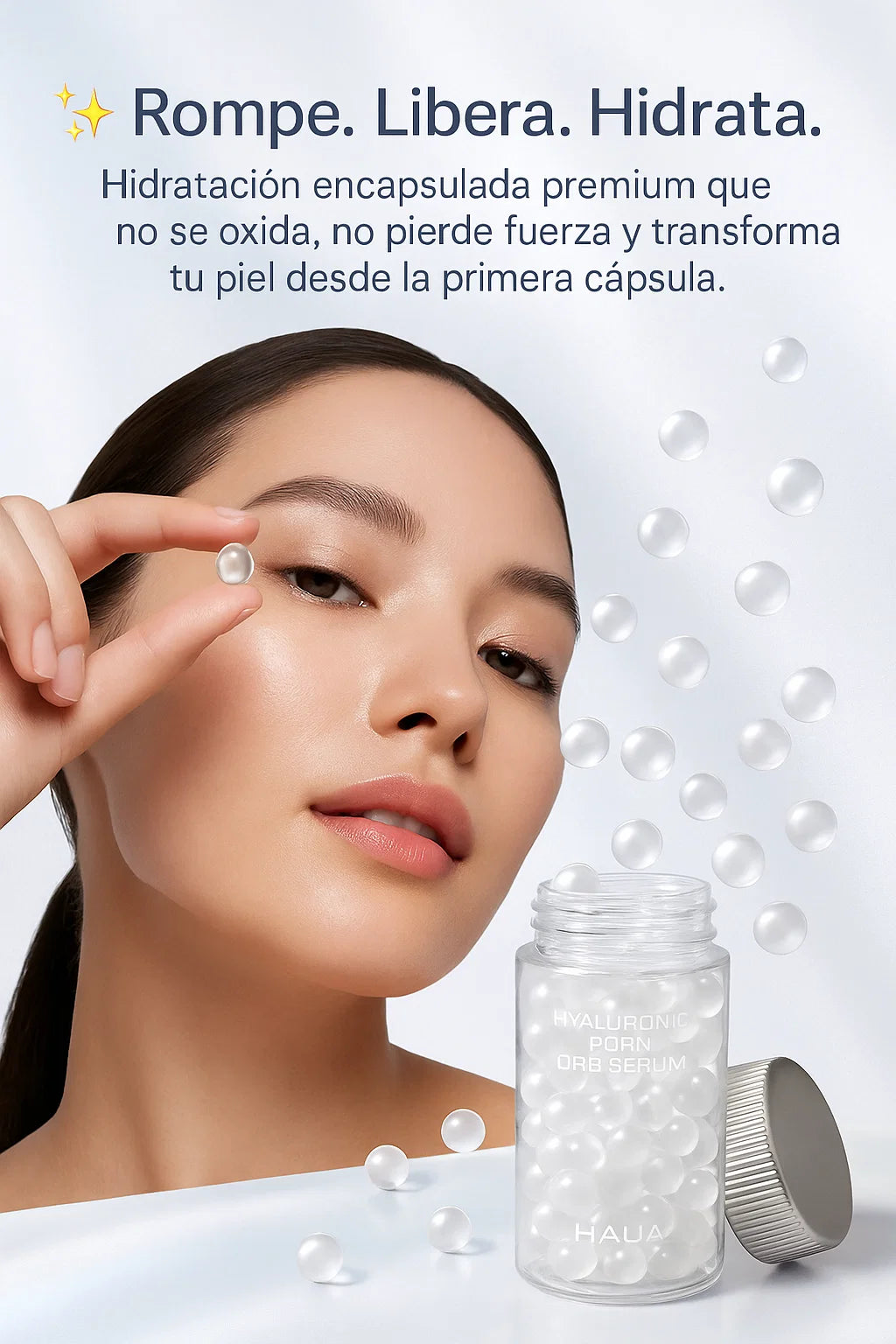 HAUA Hyaluronic PDRN - Serum en Orbe Para el Ultra Cuidado Facial