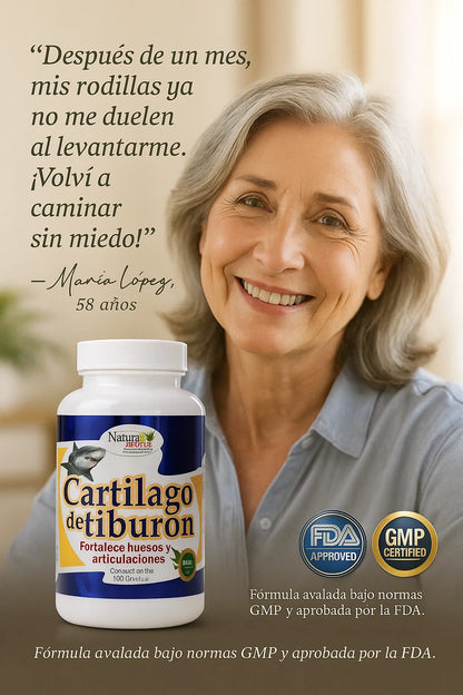 Cartílago de Tiburón - La Formula Marina Para Tus Articulaciones 🦴🤕🦈