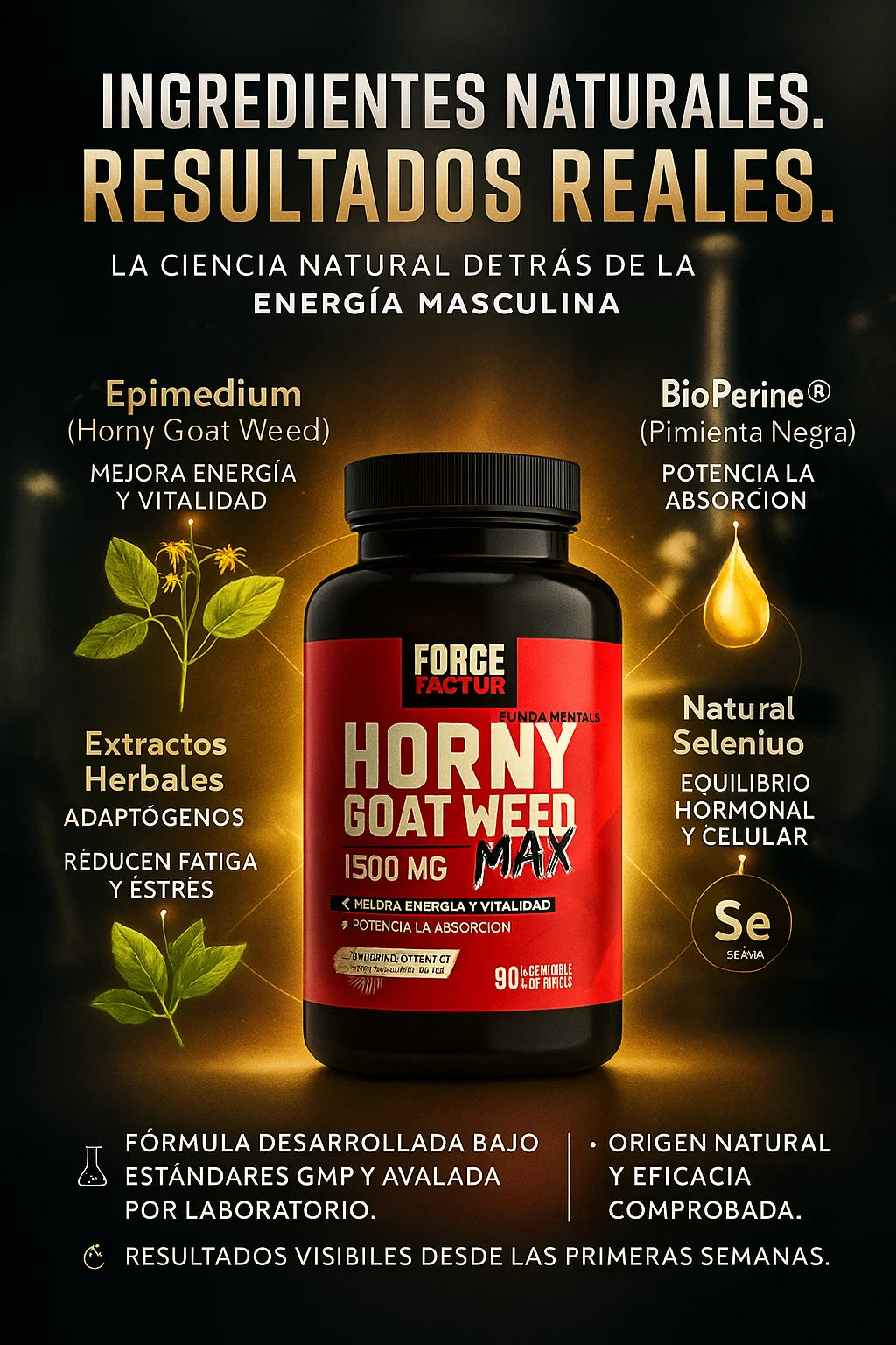Horny Goat Weed Max - Aumenta la Energía y Potencia 💪🏻🍆✨