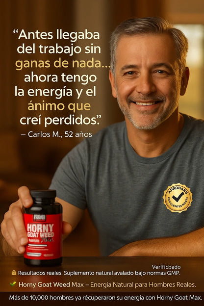 Horny Goat Weed Max - Aumenta la Energía y Potencia 💪🏻🍆✨
