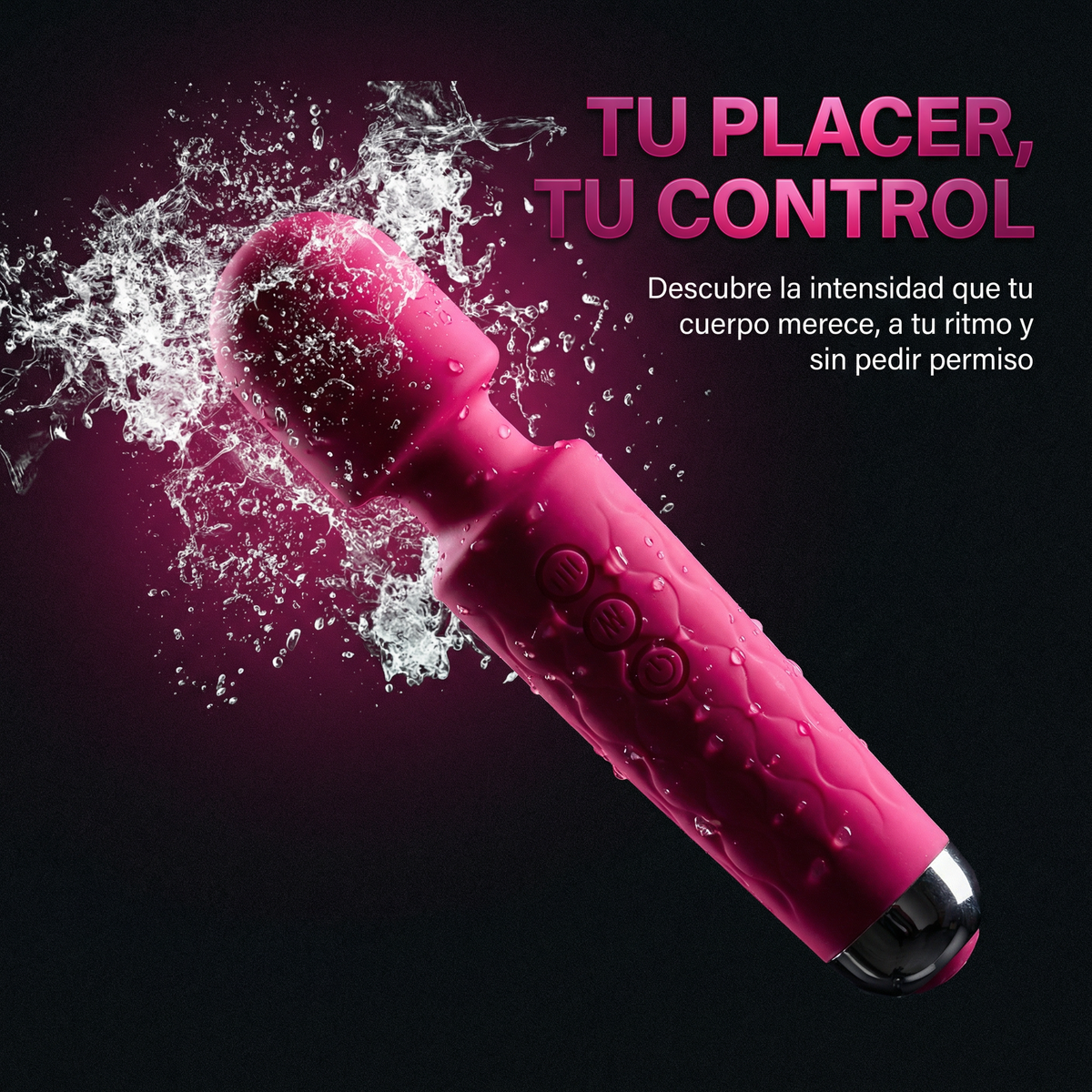 Vibrador Varita de Ada - Estimula Tu Felicidad Desde Tu Interior 🪄🍆💦