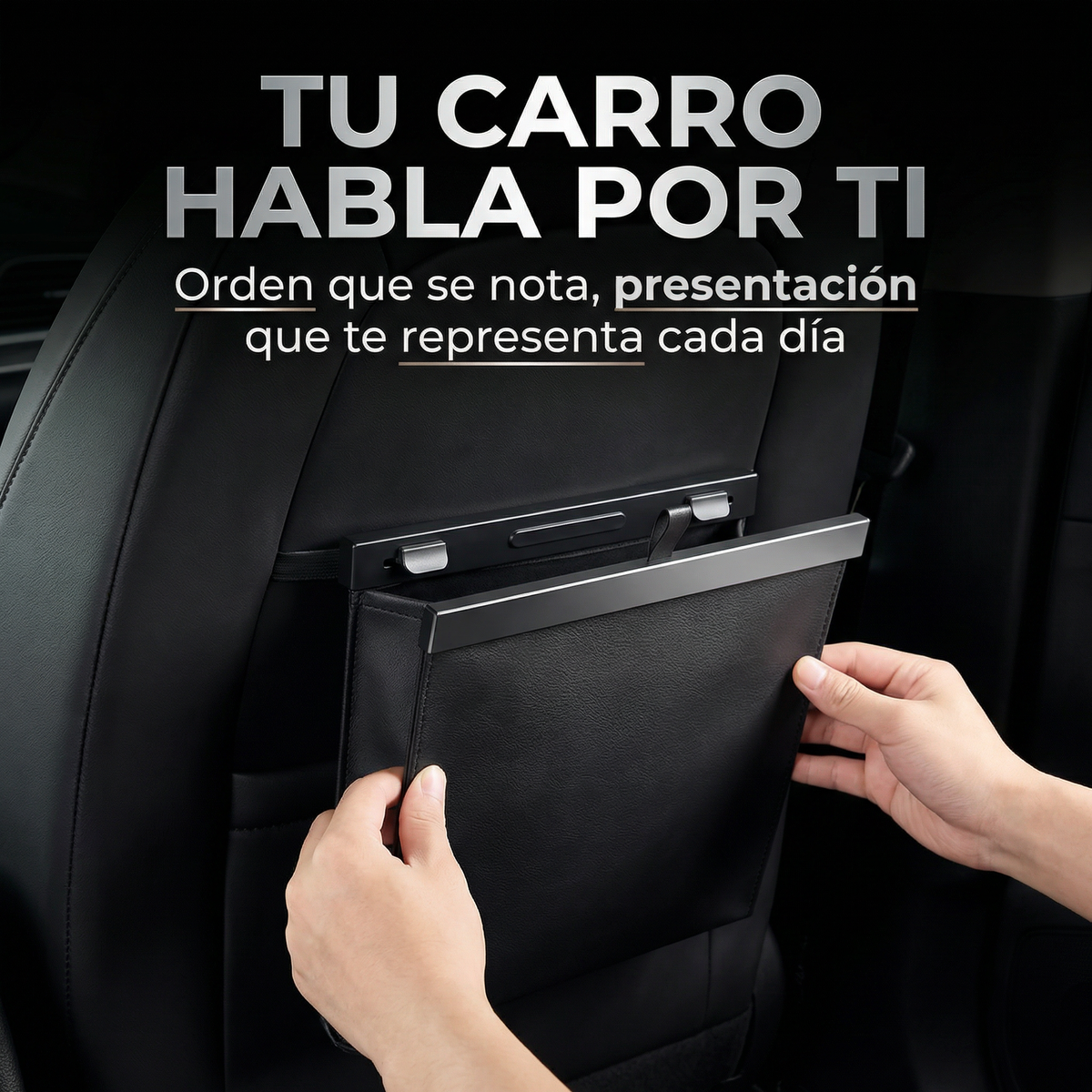 BOLSA ORGANIZADORA AUTO - LIMPIEZA COMPLETA Y ESTETICA 🚯🚗✨🍃