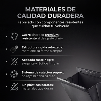 BOLSA ORGANIZADORA AUTO - LIMPIEZA COMPLETA Y ESTETICA 🚯🚗✨🍃