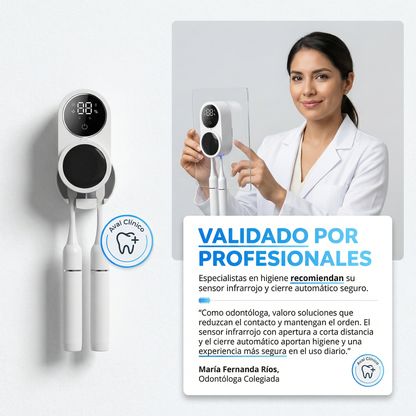 Esterilizador Cepillo dentales UV Smart - Elimina Bacterias 🦠✨