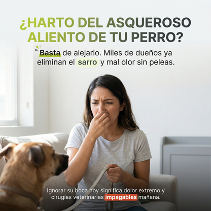 Kit de cuidado dental para mascotas - Elimina El Sarro que mata
