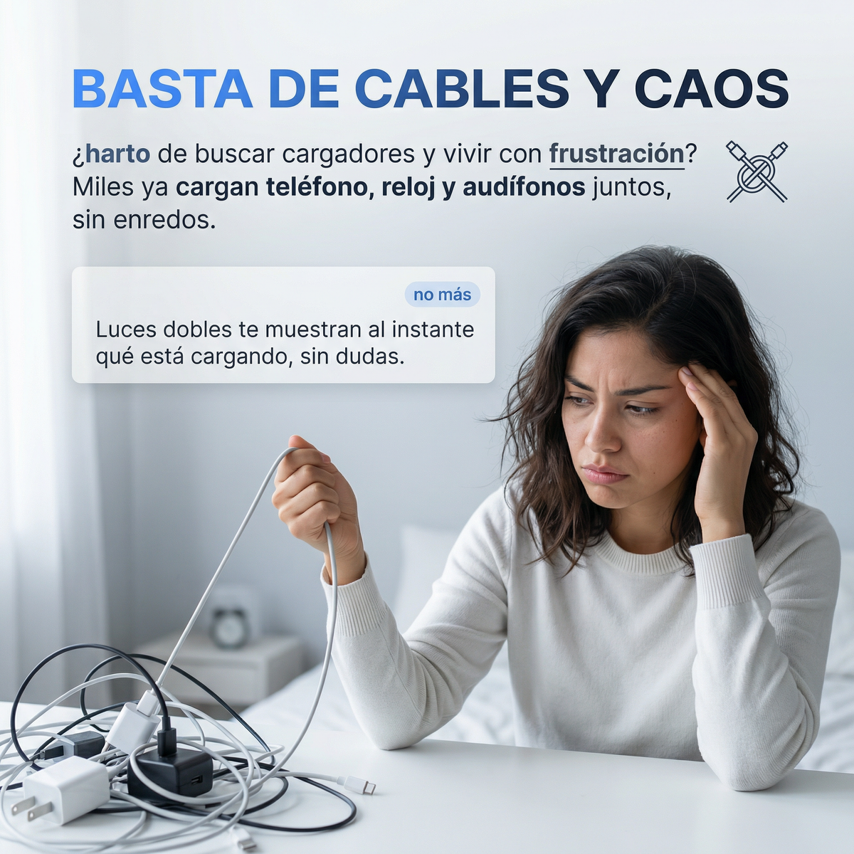 Cargador Magnético 3 en 1 de lujo 🔋🧲📱