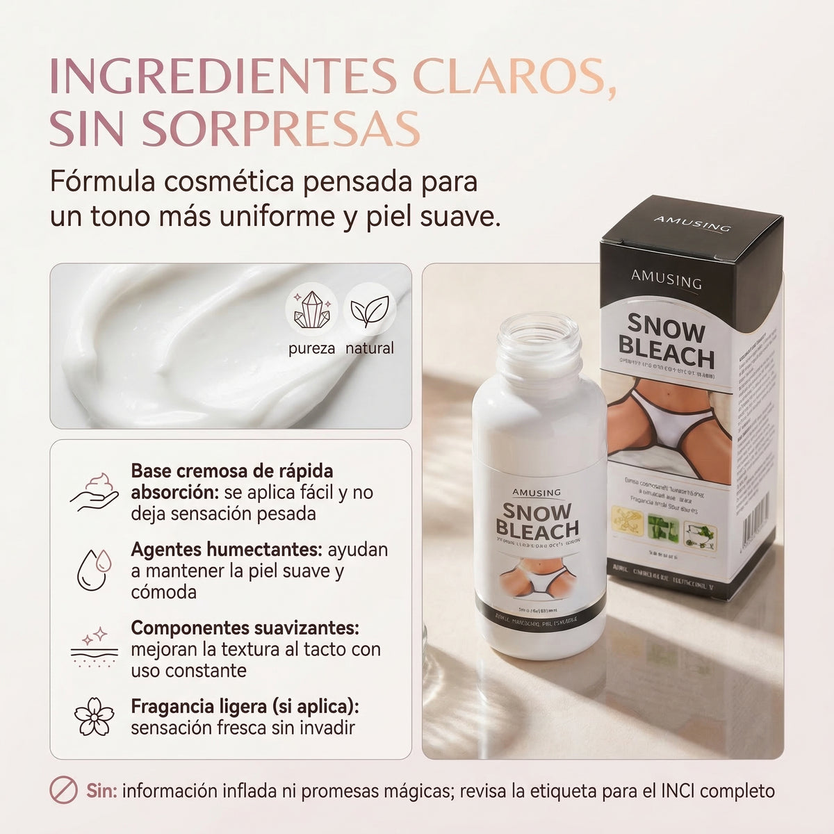 SNOW BEACH - ACLARA TU PIEL