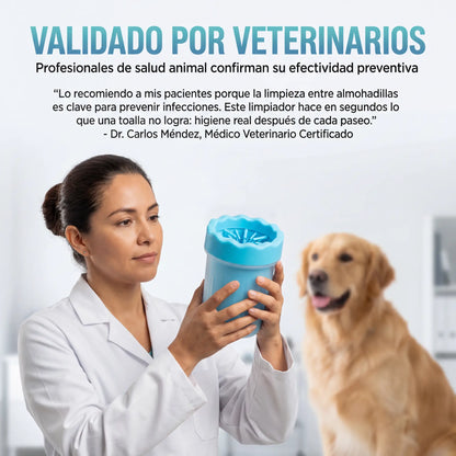 Botella Lava Patas mascotas - Evita Esas Bacterias Que Matan y Contaminan Tu Peludito y Tu Hogar 🐾🫧🐶