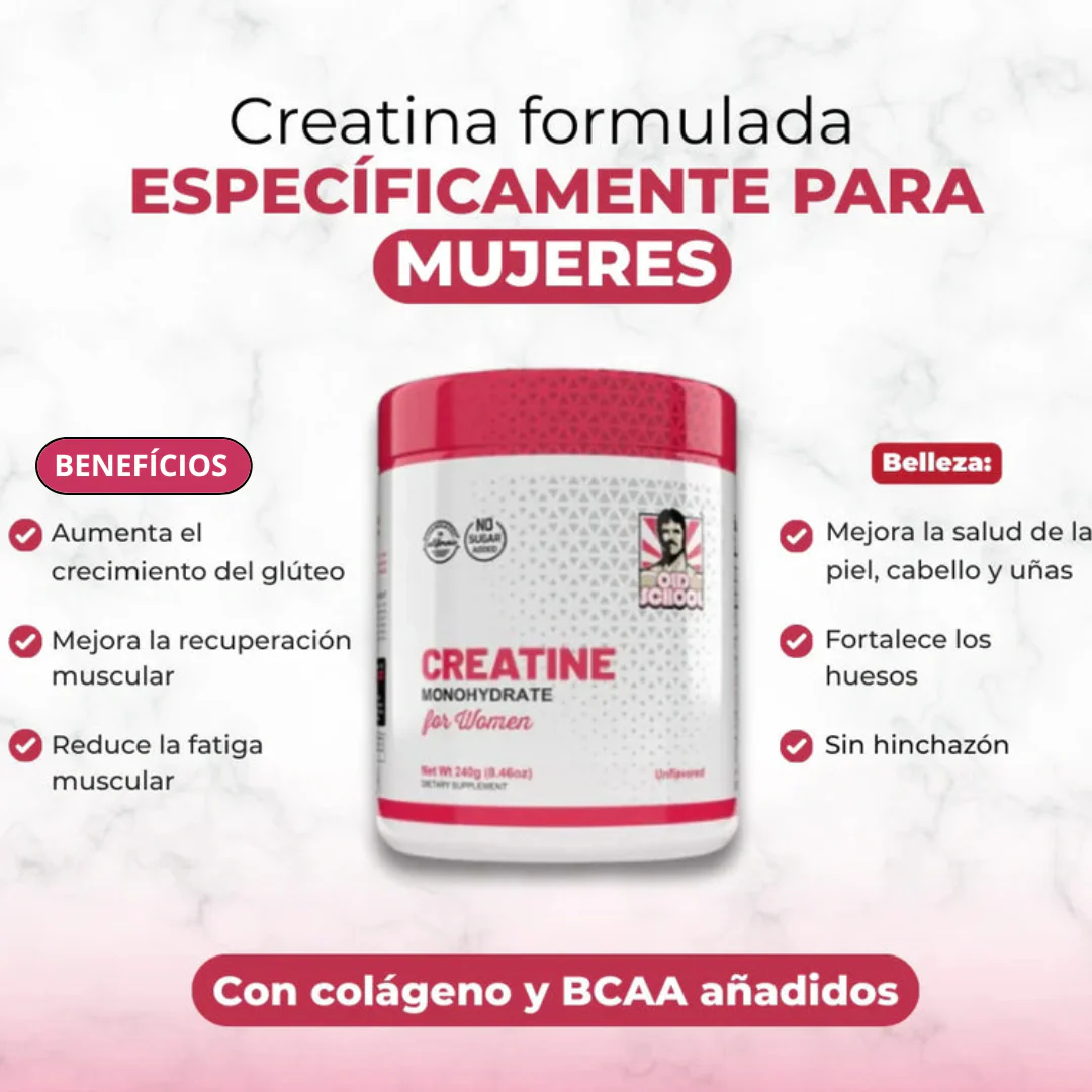 Creatina Monohidratada  -  Glúteos Y Curvas Naturales 🎀🍑🍃